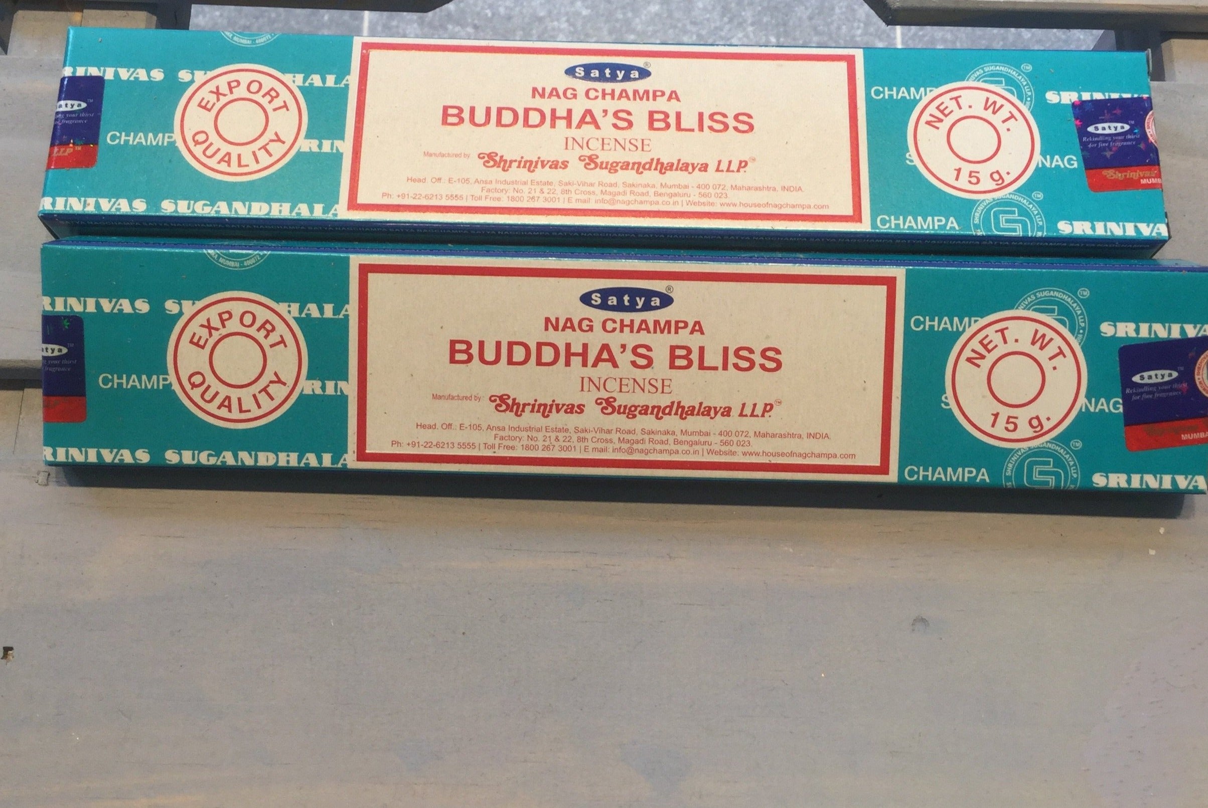 Satya Buddha’s Bliss Incense 15g Pack