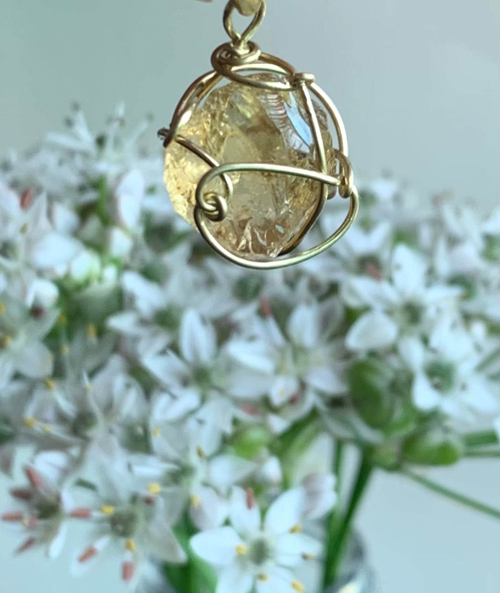 Gemstone Pendant by Kosas - 18K Gold (Abundance)