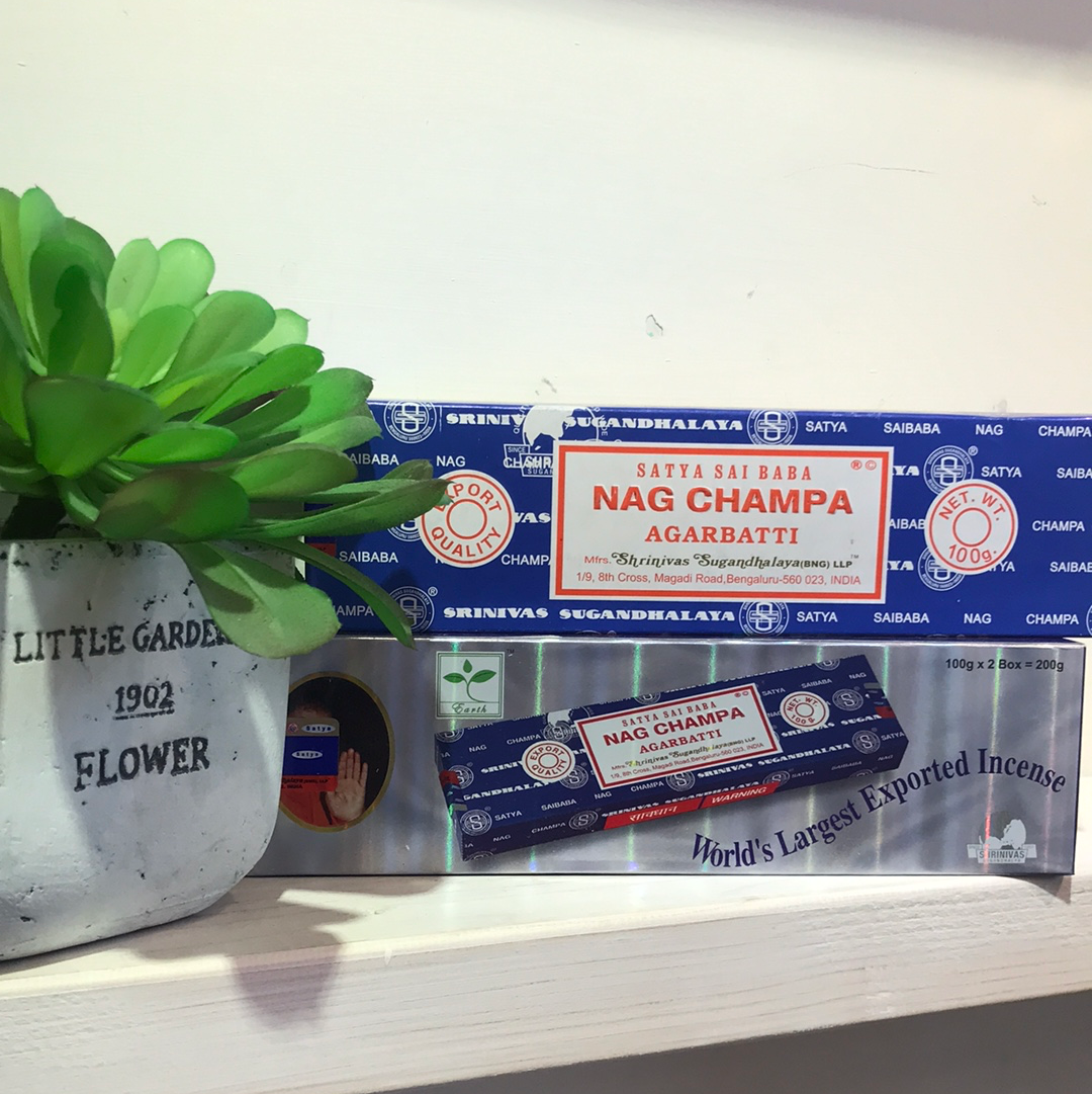 Satya Sai Baba Nag Champa Incense Sticks 100g