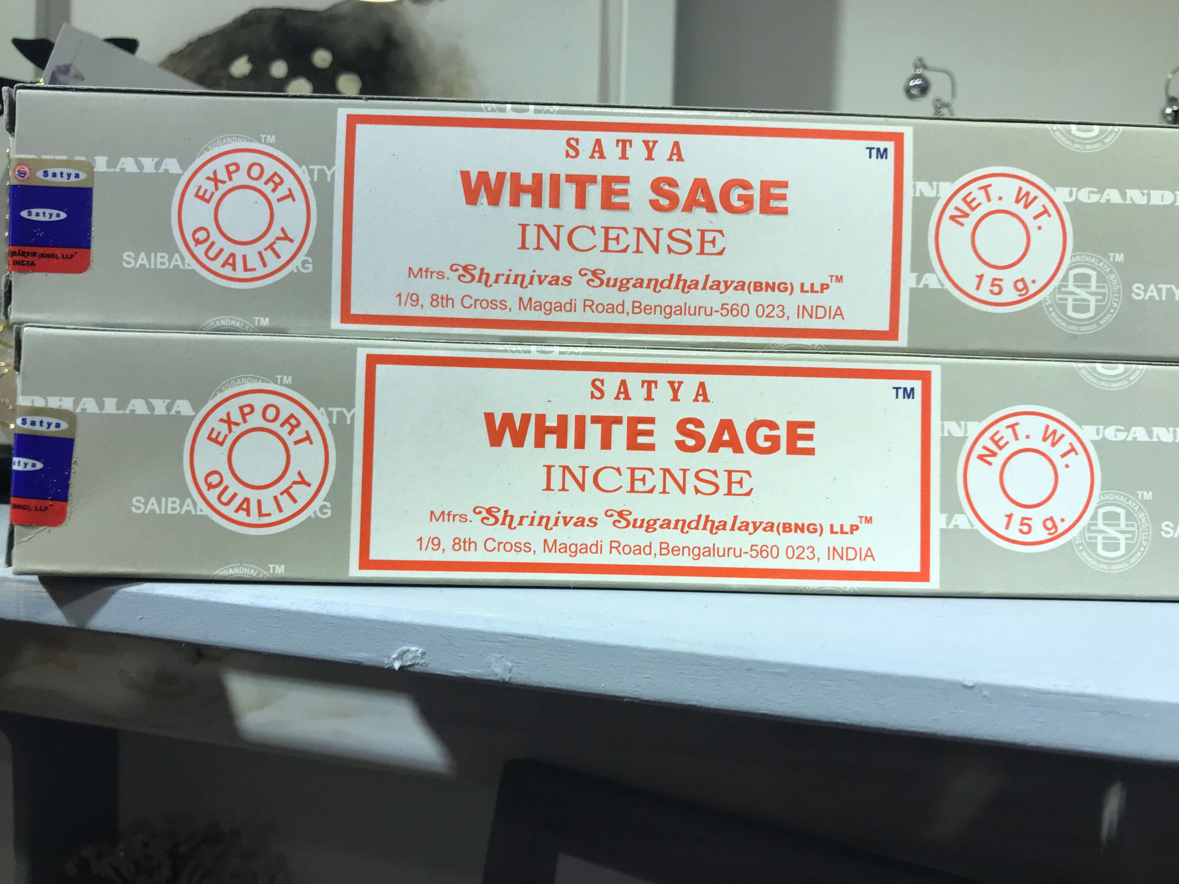 Satya White Sage Incense 15g Pack
